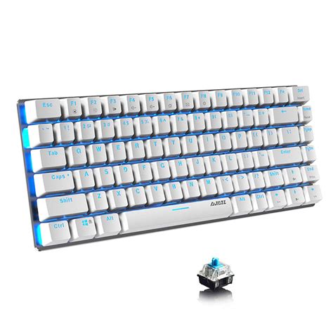 Buy Lomiluskr AK33 Wired Mechanical Keyboard, 82-Keys Compact ...