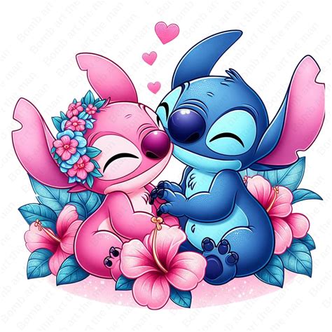 33 ideias de Stitch e Angel para salvar hoje | personagens de lilo e ...