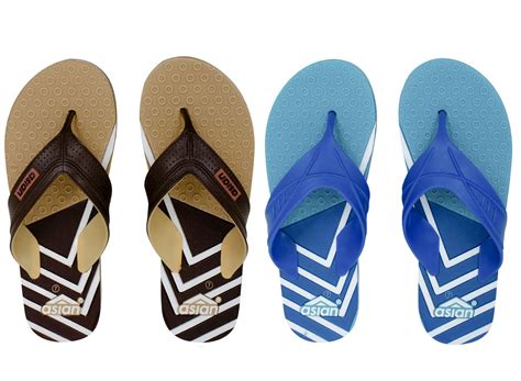 Buy ASIAN Men's daily Walking Casual Slipper Lightweight Hawai Slipper ...