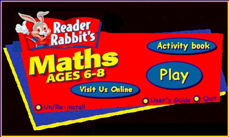 Image result for Reader Rabbit Math Part 1