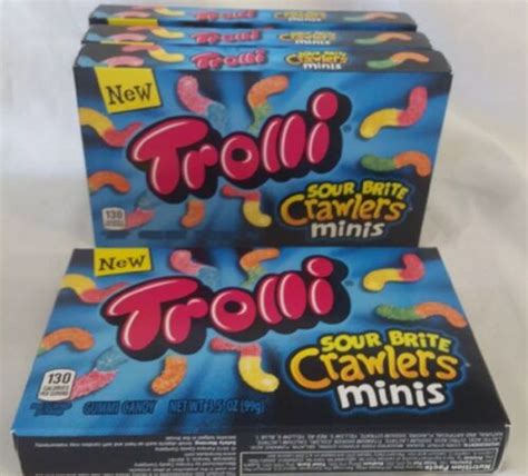 Trolli Neon Sour Brite Crawlers Candy, 3.5oz - Pack India | Ubuy