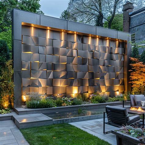 Large Outdoor Accent Wall Ideas