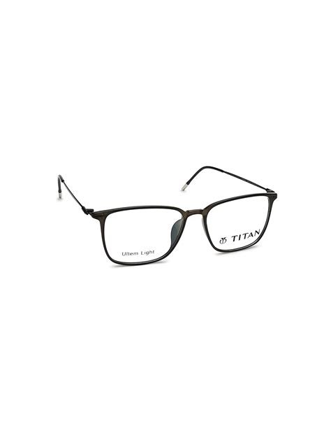 Buy Titan Square Shaped Eyeglasses With Polarized Lens Technology for ...