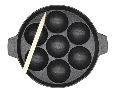 Buy eKitchen Die-cast Aluminum Nonstick 7 Pits Paniyarakal | Paddu tawa ...