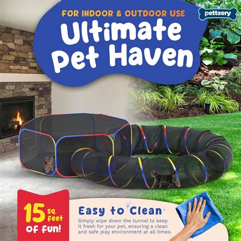 Pettzery Outdoor Cat Enclosure - Portable Catio Playground India | Ubuy
