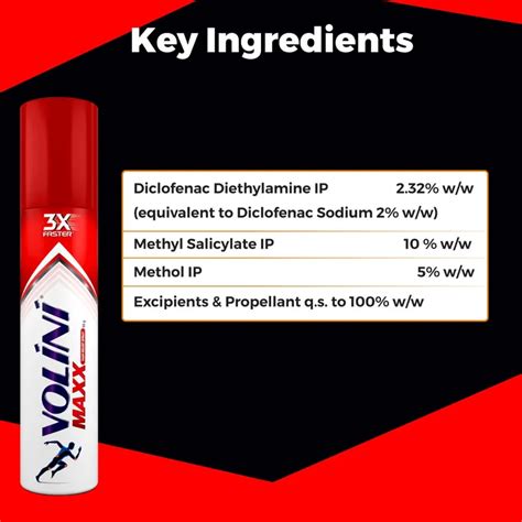Buy Volini Maxx Pain Relief Spray, 55 gm | 19 Minutes Delivery | Apollo ...