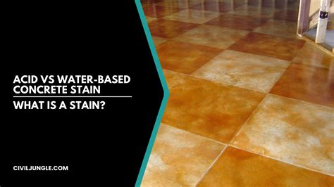 Acid vs. Water-Based Concrete Stain: A Comprehensive Comparison for ...