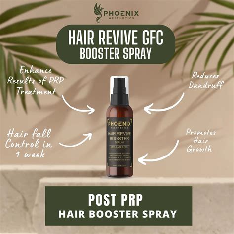 Hair Regrowth Spray | GFC Hair Booster Spray | Growth Factor Concentra ...