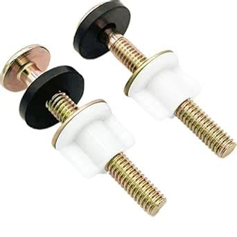 2Pcs Universal Toilet Seat Bolt and Screw Set, Heavy Duty Toilet Seat ...