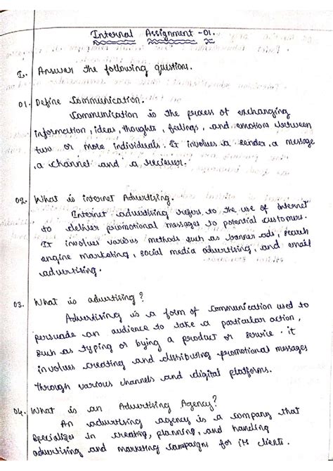 Advertising Skills Internal Assignment IA 01: Key Concepts and Insights ...
