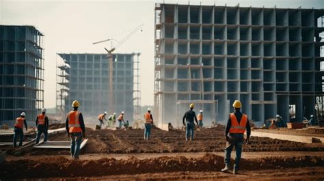 People Walking around a Work Site 的图像结果