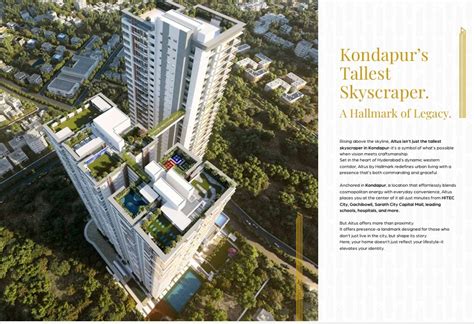 3 BHK Flats for Sale in Hallmark Altus Kondapur, Hyderabad