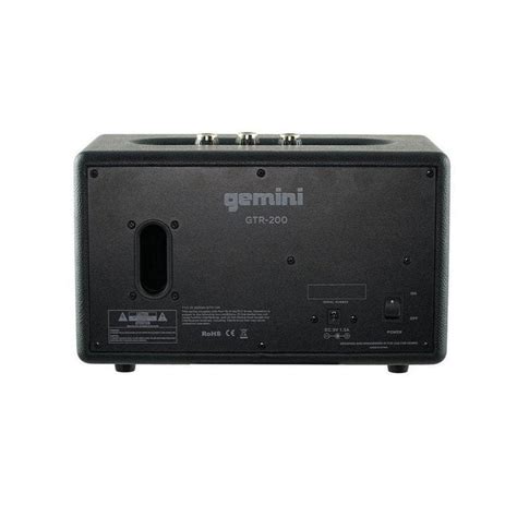 Buy Gemini GTR 200 Portable Retro Bluetooth Speaker Online | Bajaao