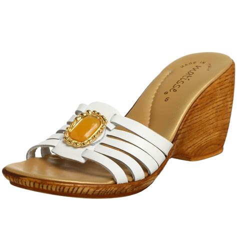 Buy Matisse Women's Alesio Wedge Slide,White,5.5 M at Amazon.in