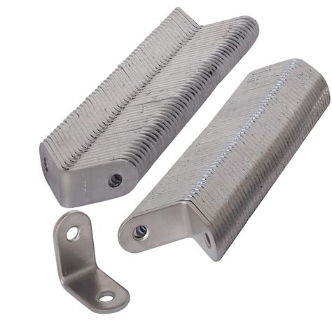 Buy WEBI 100 Packs L Brackets Corner Bracket,90 Degree Stainless Steel ...