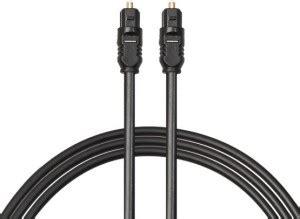 JAMUS TV-out Cable Digital Optical Audio Toslink Cable (1.5 Meter ...