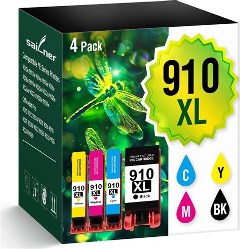 Amazon.com: 910XL Ink Cartridges Replacement for HP 910xl Ink ...