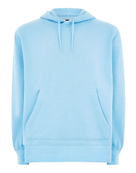 Topman Sweatshirt In Sky Blue | ModeSens | Blue hoodie men, Hoodies men ...