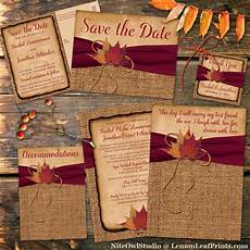 Rustic Fall Wedding Invitations by Rustic Country Wedding Invitation Autumn Leaves On Faux Rustic Fall Wedding Invitations