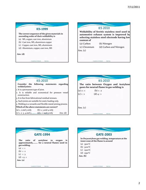 1.1 welding q&a for students | PDF