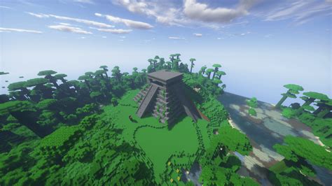 Image result for Building Aztec Temple Minecraft