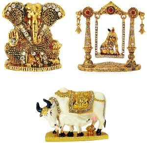 Le Lord | Ganesha Ganesh Ganpati (Oxidised) Krishna (Krishn) Laddu ...
