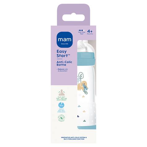 MAM Easy Start Anti-Colic Bottle 4 Months + 320ml (1 Piece) - Storefront EN