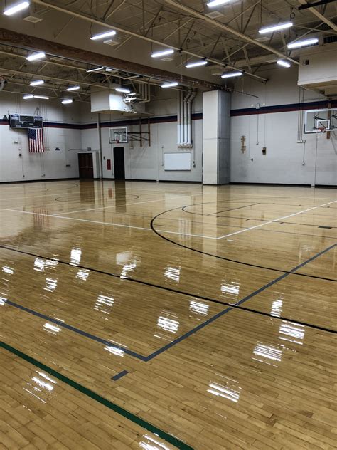 Gym Floor Refinishing