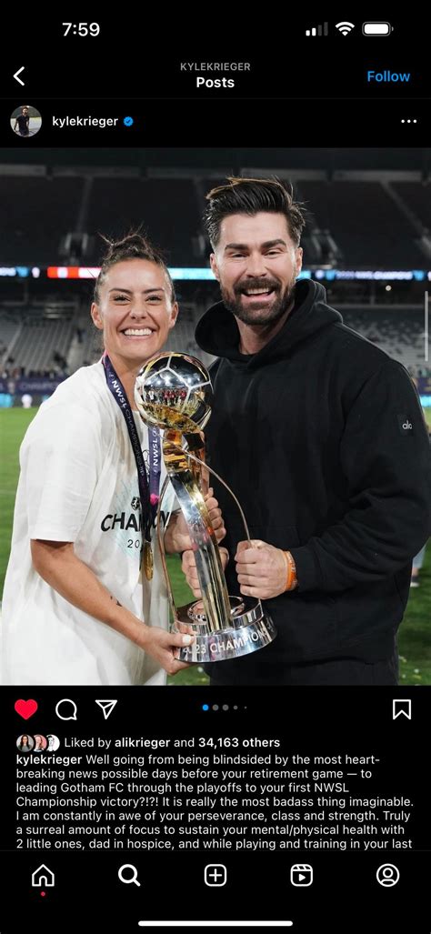Ali Krieger Und Kyle Krieger