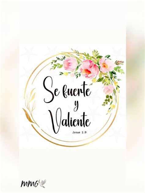 Josué 1;9 SE FUERTE Y VALIENTE