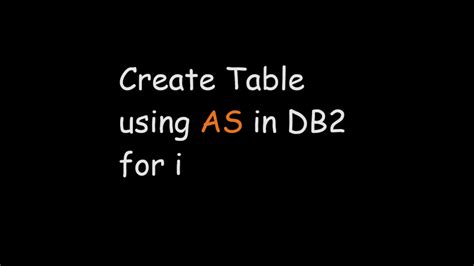 Image result for Mainframe DB2 Table Create