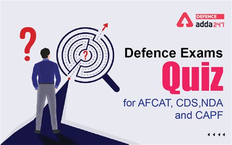 Defence Exams Quiz for AFCAT, CDS,NDA and CAPF