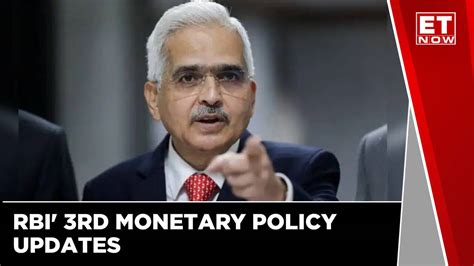 RBI Governor Shaktikanta Das Live | 3rd Monetary Policy Update | Repo ...