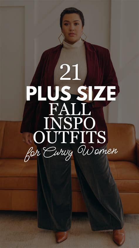 21 Plus Size Fall Inspo Outfits For Curvy Women in 2025 | Plus size ...