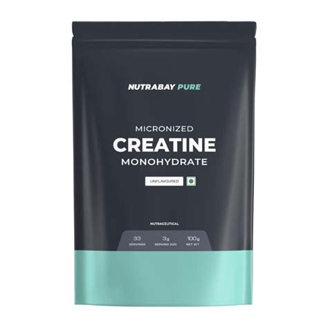Buy NUTRIJA MICRONIZED CREATINE MONOHYDRATE POWDER- 1 KG Online & Get ...