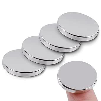 Techmahoday® Pack of 20pcs -15x2mm Cylinder magnets, MAGNETS- Neodymium ...