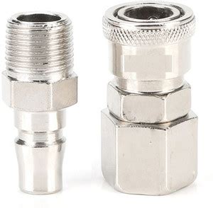 HOSEMART Pneumatic Quick Coupler PM20 + SF20 1/4 BSP QRC Quick Fittings ...