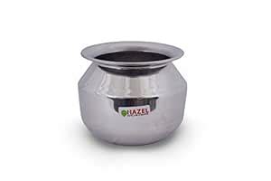 Hazel Water Storage Stainless Steel Lota Container (700 ml), Silver ...