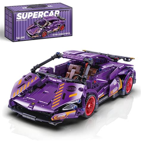 HAPPY CHAPPIE - Mechanical Super Car Building Blocks Set (470 PCS ...