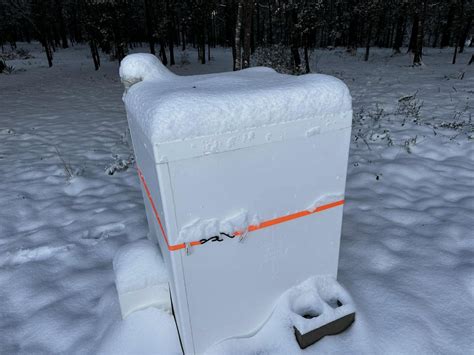 Extra Large Styrofoam Cooler Helps in Florida Snowstorm! - Loboy ...