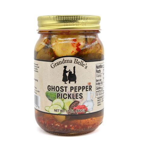 Ghost Pepper Pickles – Lil Turtles