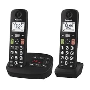 Panasonic KX-TGU132EXB Cordless Digital Telephone with Answering ...