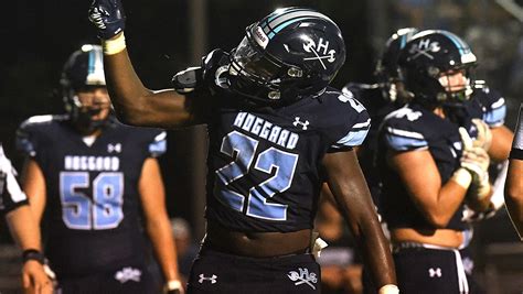 Hoggard leads the pack midway through 2023 high school football season