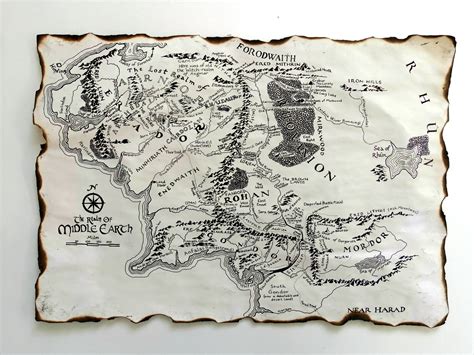 Middle Earth Map