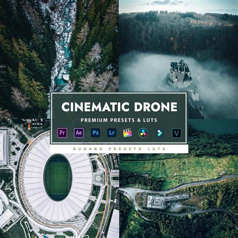 Jual [BISA VN] Cinematic Drone - Premium Preset Lightroom LUTs Android ...