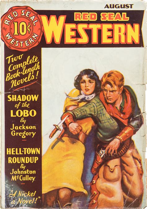 Shadow of the Lobo -- Pulp Covers