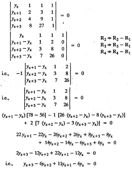 Formation of difference equations - Definition, Statement, Solved ...