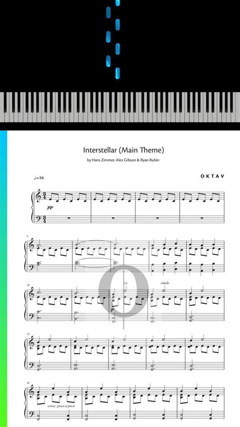 Interstellar Piano Tutorial 的图像结果