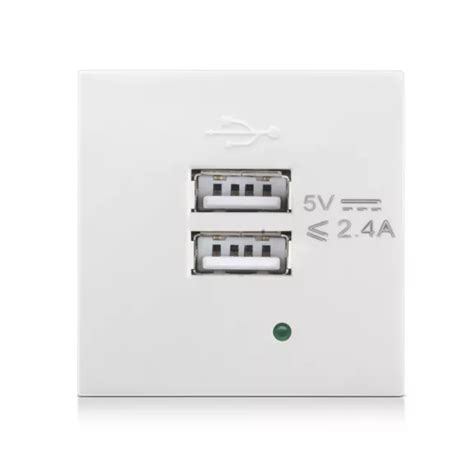 White USB Charger | USB Charging Sockets | Sockets & Modules | Lighting ...