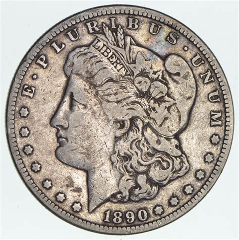 Carson City - 1890-CC Morgan Silver Dollar - RARE Historic Coin ...